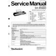 TECHNICS SXKN920 Manual de Servicio