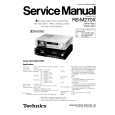 TECHNICS RSM270X Manual de Servicio