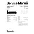 TECHNICS SLPG460A Manual de Servicio