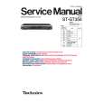 TECHNICS STGT350 Manual de Servicio