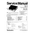 TECHNICS SL3/K Manual de Servicio