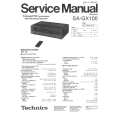 TECHNICS SAGX100 Manual de Servicio
