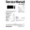 TECHNICS SEA800S Manual de Servicio