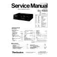 TECHNICS SUX840 Manual de Servicio