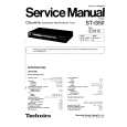 TECHNICS STG50 Manual de Servicio