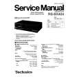 TECHNICS RSBX1706 Manual de Servicio