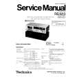 TECHNICS RSM13 Manual de Servicio