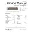 TECHNICS SAEX310 Manual de Servicio