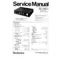 TECHNICS SUA6 Manual de Servicio