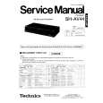 TECHNICS SHAV44 Manual de Servicio