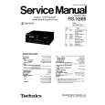 TECHNICS RS-X866 Manual de Servicio