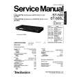 TECHNICS ST500/L Manual de Servicio