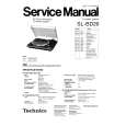 TECHNICS SLBD20 Manual de Servicio