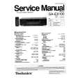 TECHNICS SAEX100 Manual de Servicio
