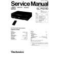 TECHNICS SL-PS700 Manual de Servicio