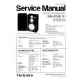 TECHNICS SB-X500 (K) Manual de Servicio