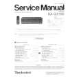 TECHNICS SAGX180 Manual de Servicio