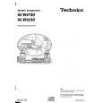 TECHNICS SCEH750 Manual de Usuario
