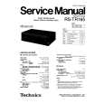TECHNICS RS-TR165 Manual de Servicio