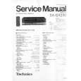 TECHNICS SAGX320 Manual de Servicio