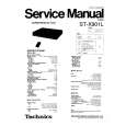 TECHNICS STX901L Manual de Servicio