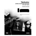 TECHNICS SAGX130D Manual de Usuario
