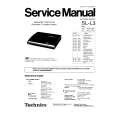 TECHNICS SLL3 Manual de Servicio
