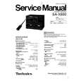 TECHNICS SAX800 Manual de Servicio
