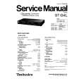 TECHNICS STG4L Manual de Servicio