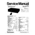 TECHNICS SAR177 Manual de Servicio