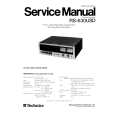 TECHNICS RS630USD Manual de Servicio