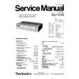 TECHNICS SUV4X Manual de Servicio