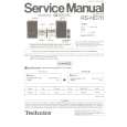 TECHNICS RSHD70 Manual de Servicio