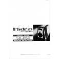 TECHNICS SB-600 Manual de Usuario