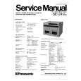 TECHNICS SE241/E Manual de Servicio