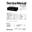 TECHNICS SUAV700 Manual de Servicio
