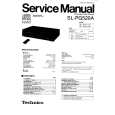 TECHNICS SLPG520A Manual de Servicio
