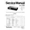 TECHNICS SHZ360 Manual de Servicio