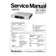 TECHNICS SV110/K Manual de Servicio