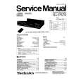 TECHNICS SLP370 Manual de Servicio