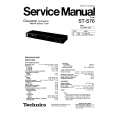 TECHNICS STS76 Manual de Servicio