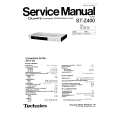 TECHNICS STZ400 Manual de Servicio