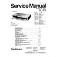 TECHNICS SLP3 Manual de Servicio