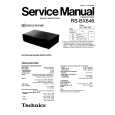 TECHNICS RSBX646 Manual de Servicio
