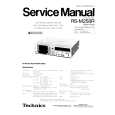 TECHNICS RSM258 Manual de Servicio