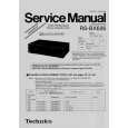 TECHNICS RSBX606 Manual de Servicio