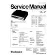 TECHNICS SLJ1 Manual de Servicio