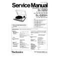 TECHNICS SLQ202/K Manual de Servicio