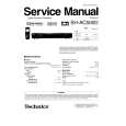 TECHNICS SHAC500D Manual de Servicio
