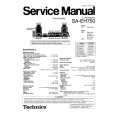TECHNICS SAEH750 Manual de Servicio